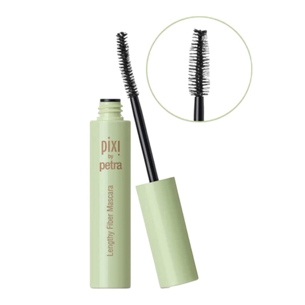 PIXI BY PETRA LENGTHY FIBER MASCARA IN BLACK - BNIB